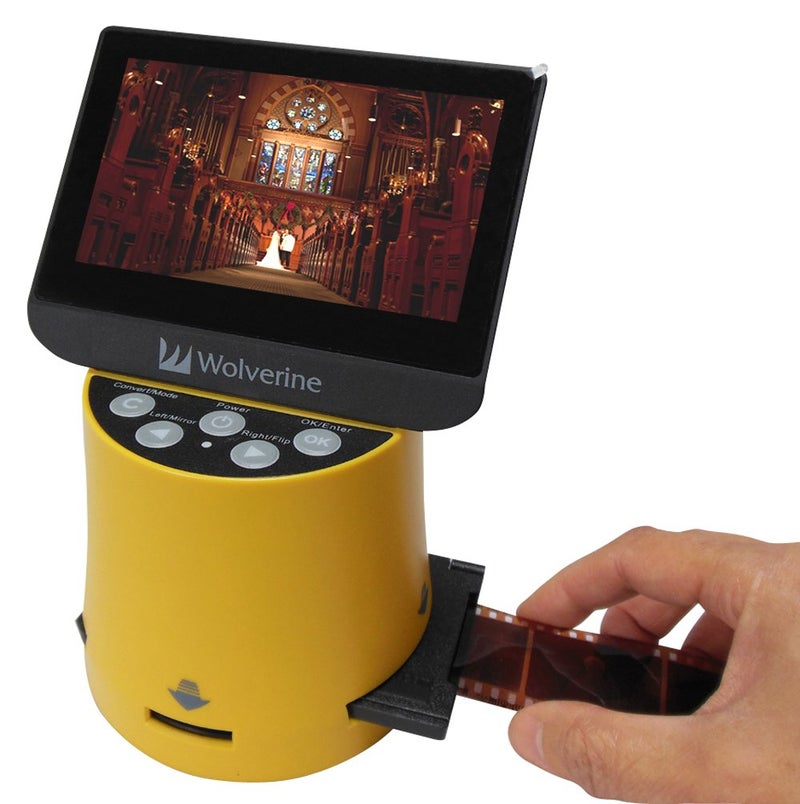 Wolverine Titan 8-in-1 High Resolution 35mm, 127, 126, 110 and APS Film to Digital Converter with 4.3" Screen and HDMI Output - Image 3